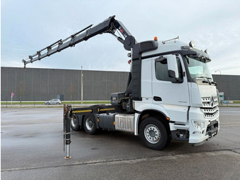 Камион со кран, Камион влекач Mercedes-Benz Arocs 2648 LS 6X4 Kran Hiab X-HiPro 302: слика 2