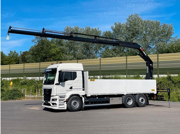 Нов Камион со платформа, Камион со кран MAN TGS 26.480 6X2 Euro6 Retarder HIAB 228 - 4: слика 4