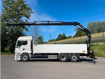 Нов Камион со платформа, Камион со кран MAN TGS 26.480 6X2 Euro6 Retarder HIAB 228 - 4: слика 5