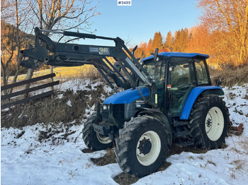 Трактор 2003 New Holland TS110 with Front Loader: слика 2