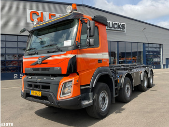 Камион со кабелски систем Volvo FMX 500 8x4 Euro 6 Full Steel: слика 3