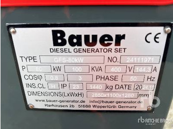 Генераторска поставка BAUER GENERATOREN GFS-80 ATS 80kW/100kVA: слика 5