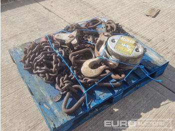 Опрема за ракување со материјали Lifting Block, Various Size Lifting Chains, Lifting Attachments: слика 5