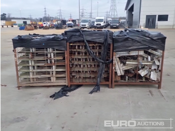 Градежна опрема Stillage of Metal Heras Fencing Feet (6 of): слика 2