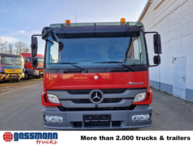 Камион со платформа, Камион со кран Mercedes-Benz 1218 L 4x2, Fassi Kran F 95A21 5.9m-1.545 kg,: слика 13