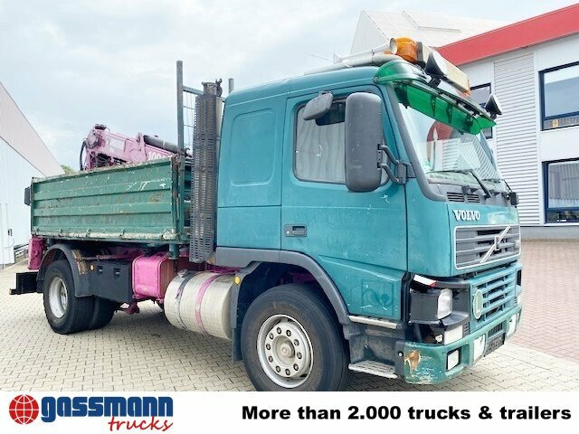 Кипер, Камион со кран Volvo FM12-420 4x2 mit Heckkran Jonsered 1090,: слика 10