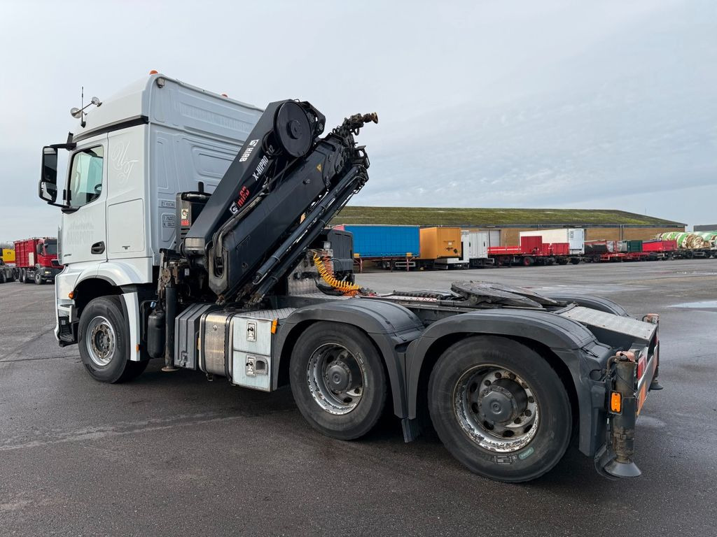 Камион со кран, Камион влекач Mercedes-Benz Arocs 2648 LS 6X4 Kran Hiab X-HiPro 302: слика 14