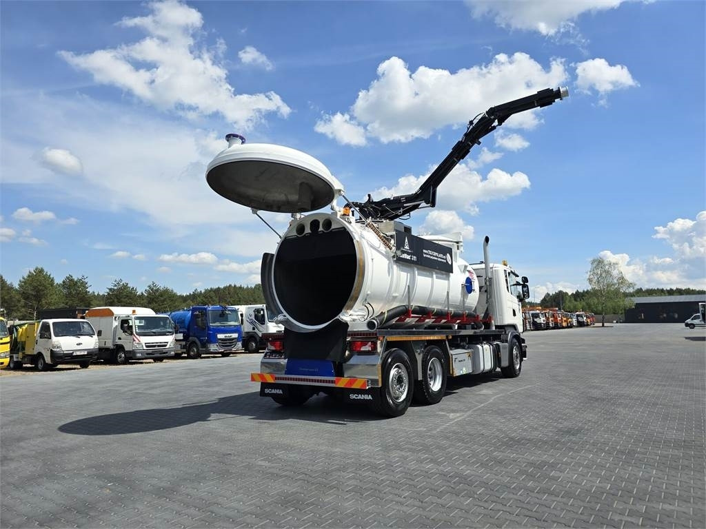 Вакуумски камион Scania Saugbagger Larsen FlexVac 311 Vacuum suction loade: слика 26