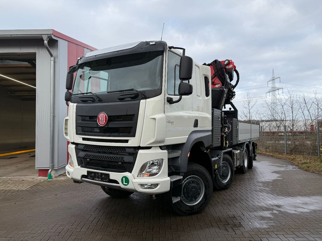 Камион влекач Tatra 41.500 Phoenix 8x8 mit Fassi F710 Ladekran: слика 9