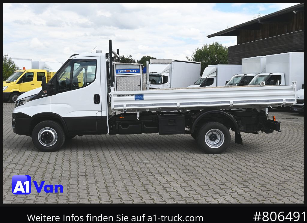 Камион IVECO DAily 70C18 Kipper, Klima, AHK, 4m Ladefläche: слика 12