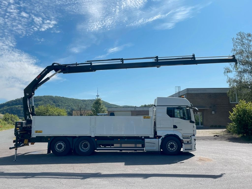 Нов Камион со платформа, Камион со кран MAN TGS 26.480 6X2 Euro6 Retarder HIAB 228 - 4: слика 8