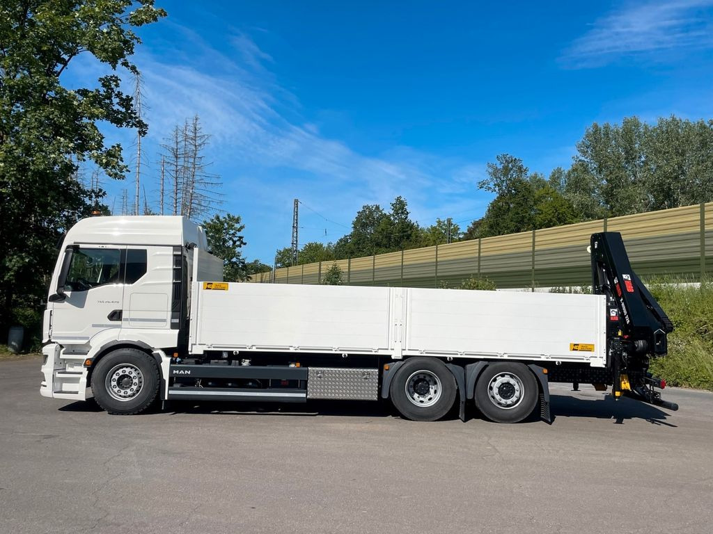 Нов Камион со платформа, Камион со кран MAN TGS 26.480 6X2 Euro6 Retarder HIAB 228 - 4: слика 16