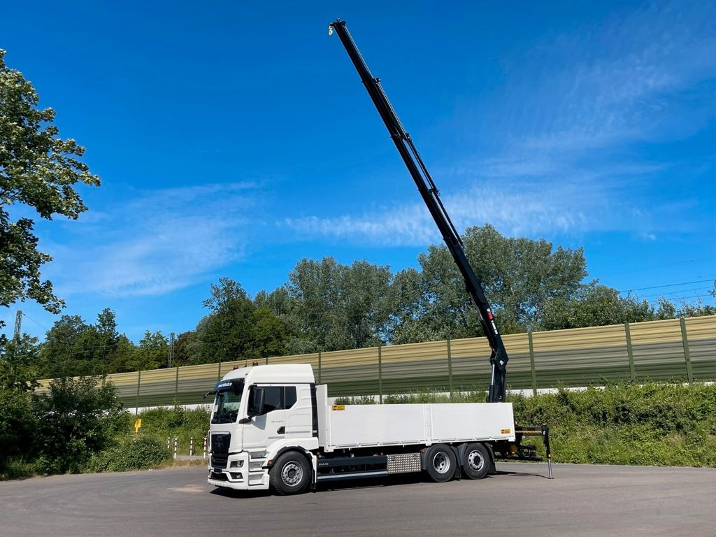 Нов Камион со платформа, Камион со кран MAN TGS 26.480 6X2 Euro6 Retarder HIAB 228 - 4: слика 24