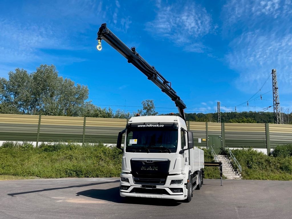 Нов Камион со платформа, Камион со кран MAN TGS 26.480 6X2 Euro6 Retarder HIAB 228 - 4: слика 10