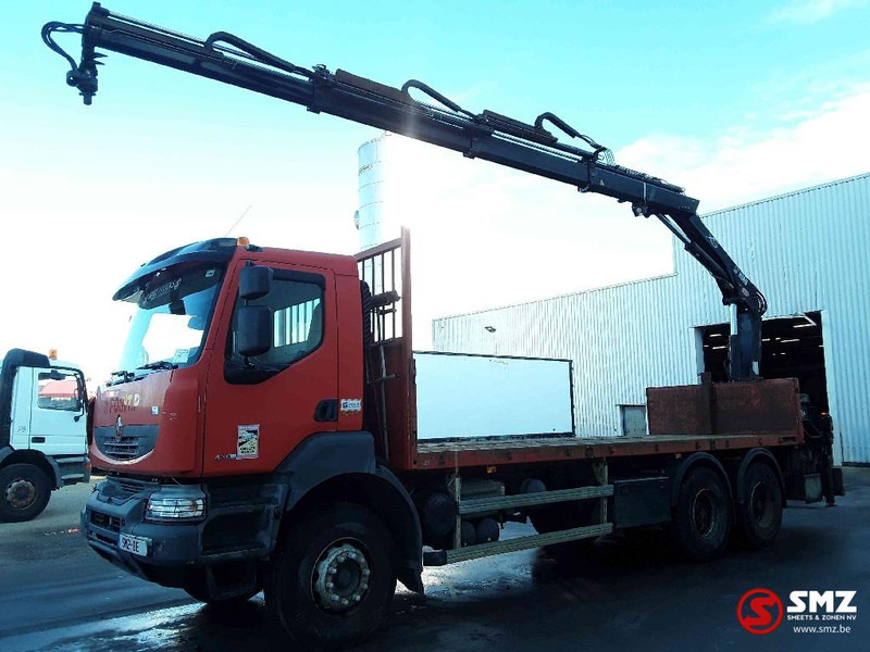 Камион со платформа, Камион со кран Renault Kerax 430 Hiab 166B_3-remote: слика 6