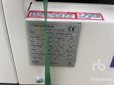 Нов Генераторска поставка COMPAL VG-R110 10 kW / 11 KVA (Unused): слика 10