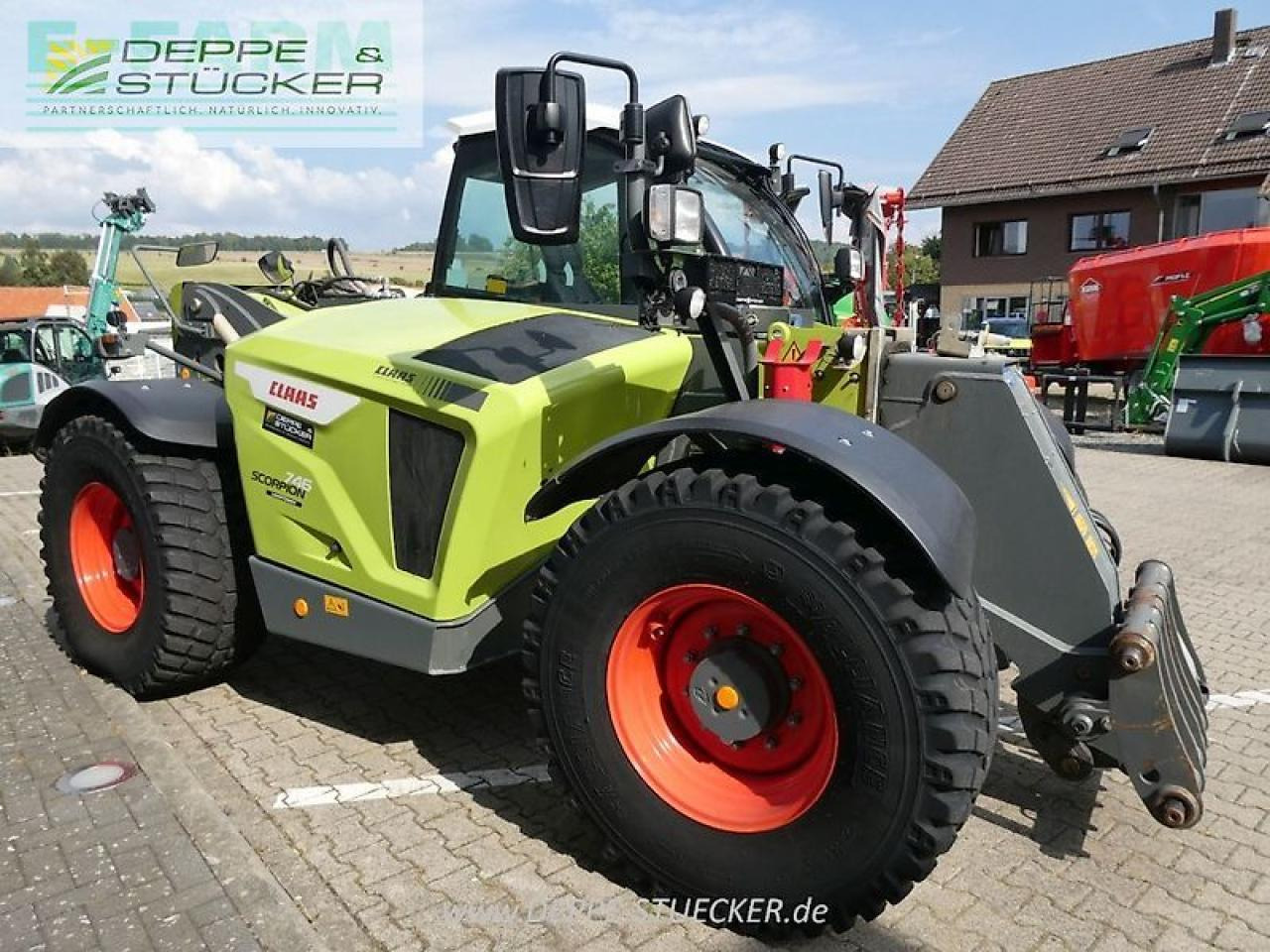 Телескопски ракувач CLAAS scorpion 746 varipower: слика 8