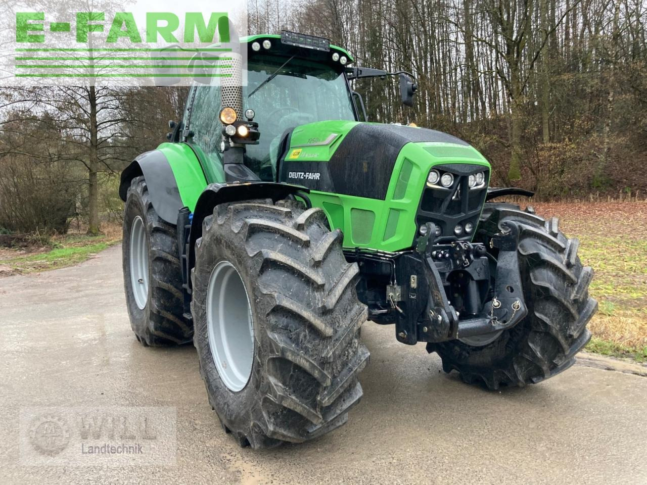 Трактор Deutz-Fahr agrotron 7250 ttv warrior TTV: слика 6