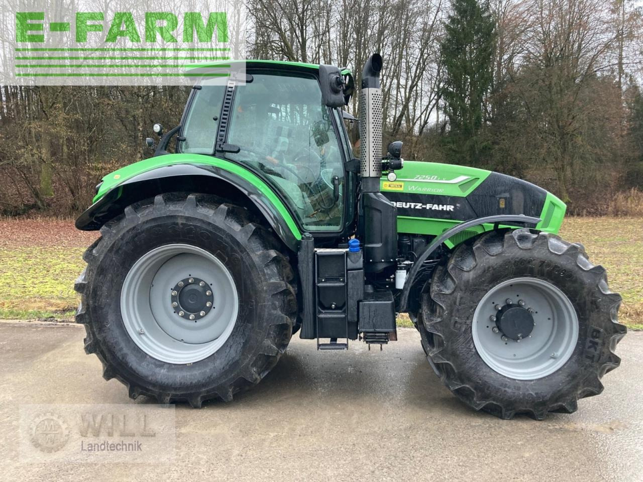 Трактор Deutz-Fahr agrotron 7250 ttv warrior TTV: слика 7