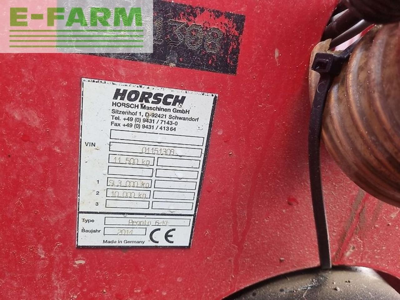 Семенска дупчалка Horsch pronto 6 ke: слика 19