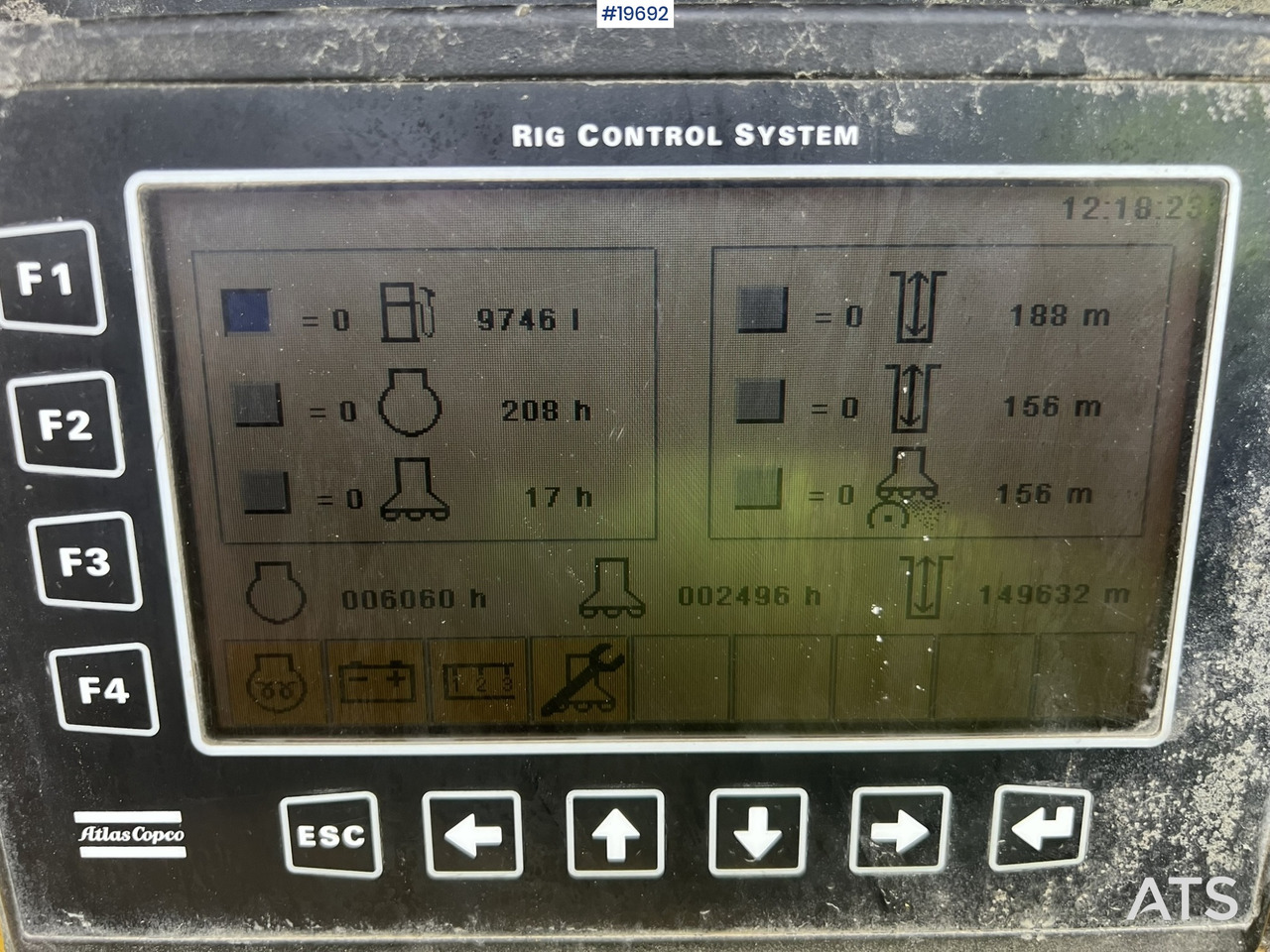 Машина за бушење Atlas Copco D7-01: слика 21