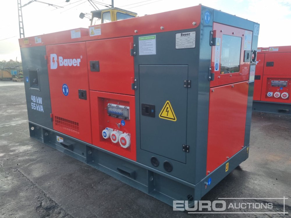 Генераторска поставка Unused Bauer GFS-40KW: слика 6