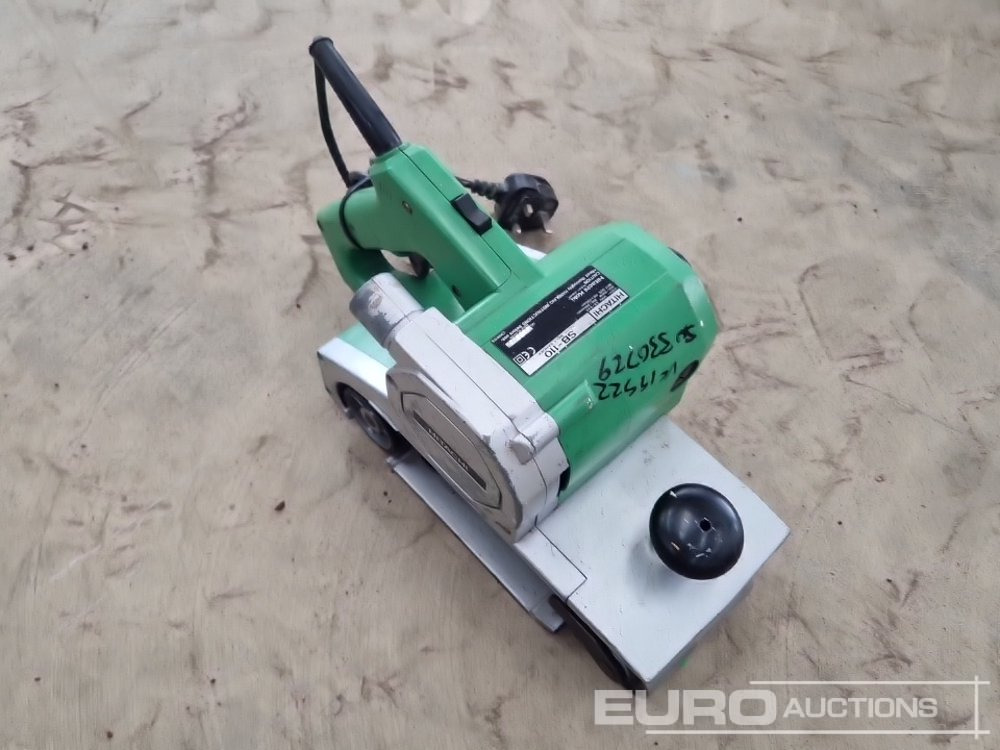 Градежна опрема Hitachi SB-10 240 Volt Belt Sander: слика 7