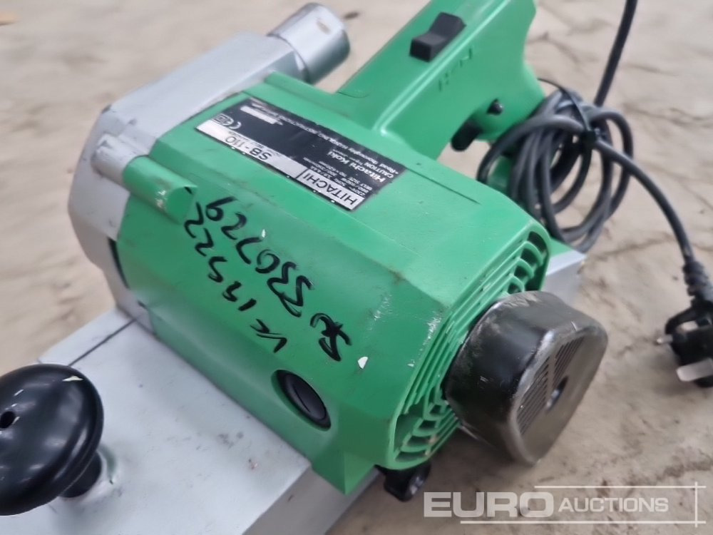 Градежна опрема Hitachi SB-10 240 Volt Belt Sander: слика 10