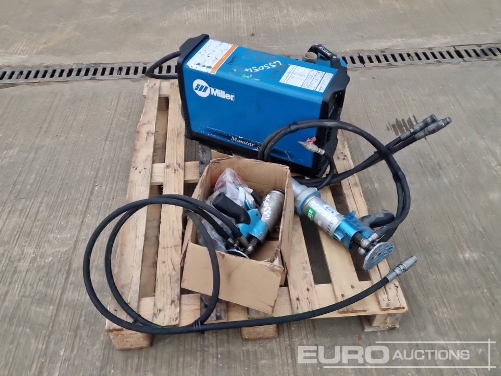 Градежна опрема Hydraulic Impact Wrench (2 of), Miller 415Volt Welder, Submersible Pump: слика 8