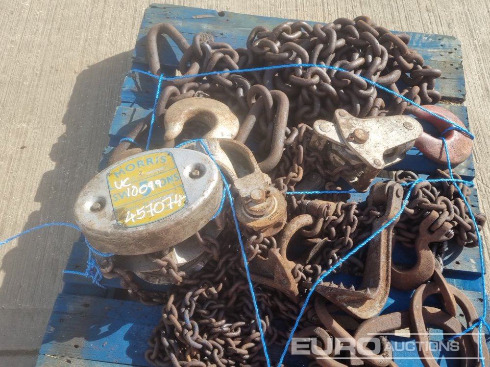 Опрема за ракување со материјали Lifting Block, Various Size Lifting Chains, Lifting Attachments: слика 10