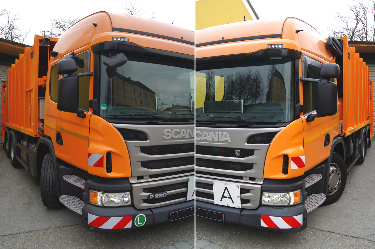 Камион за ѓубре Scania P280 6x2-2/TÜV/ZOELLER MEDIUM X2 C21 Variopress: слика 6