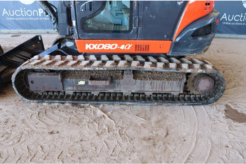 Багер гасеничар Kubota KX080-4α: слика 17